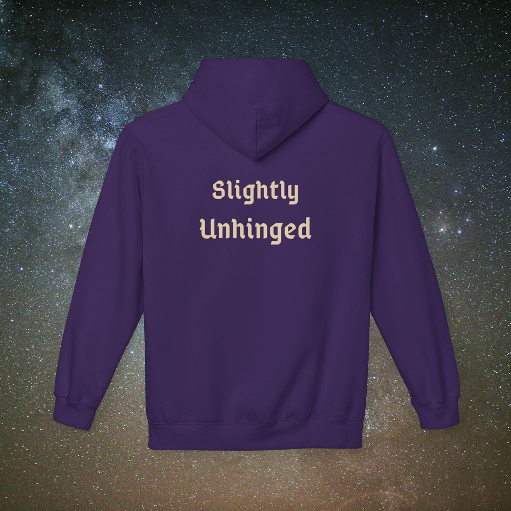 "Slightly Unhinged" Softest Rebellion™ Hoodie