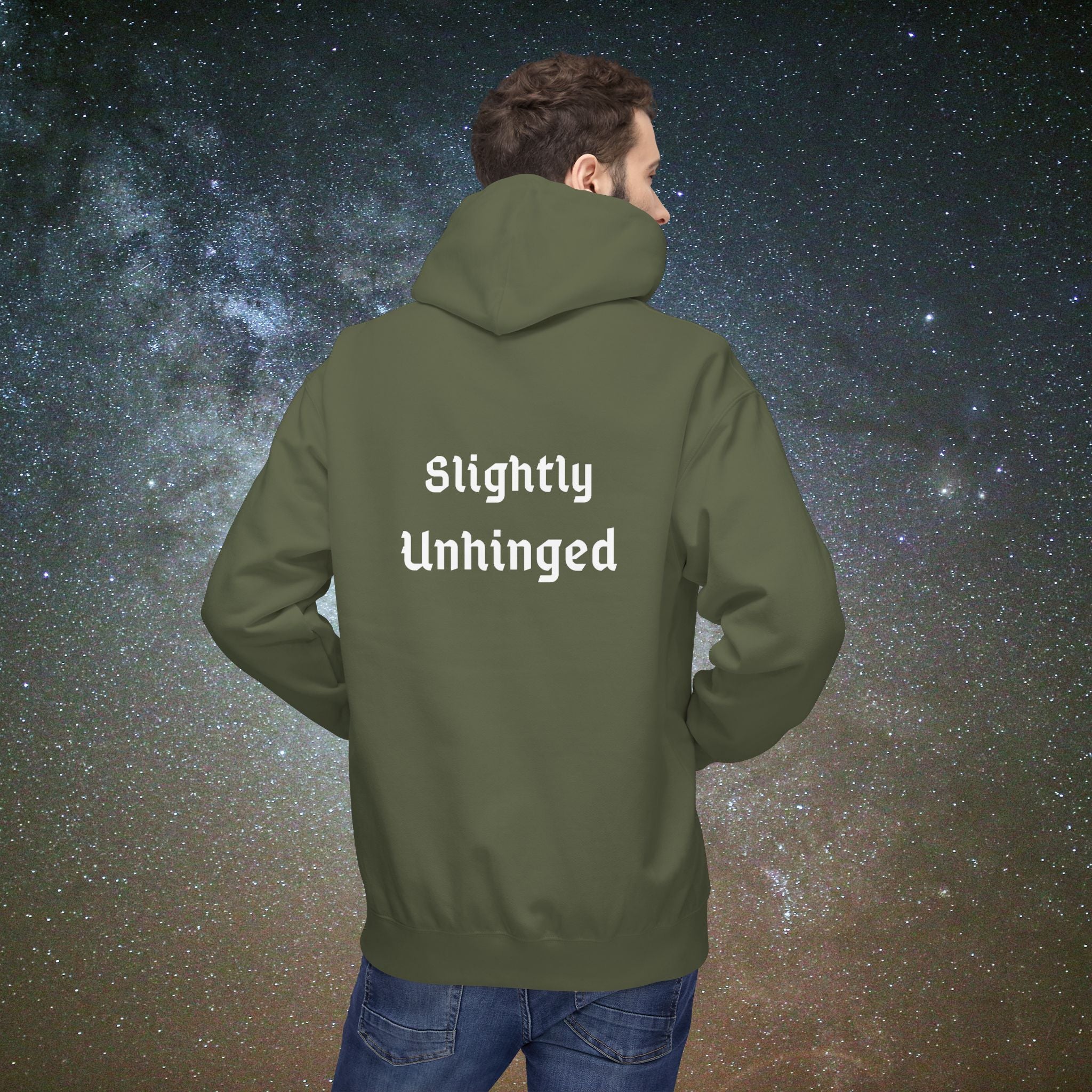 "Slightly Unhinged" Softest Rebellion™ Hoodie