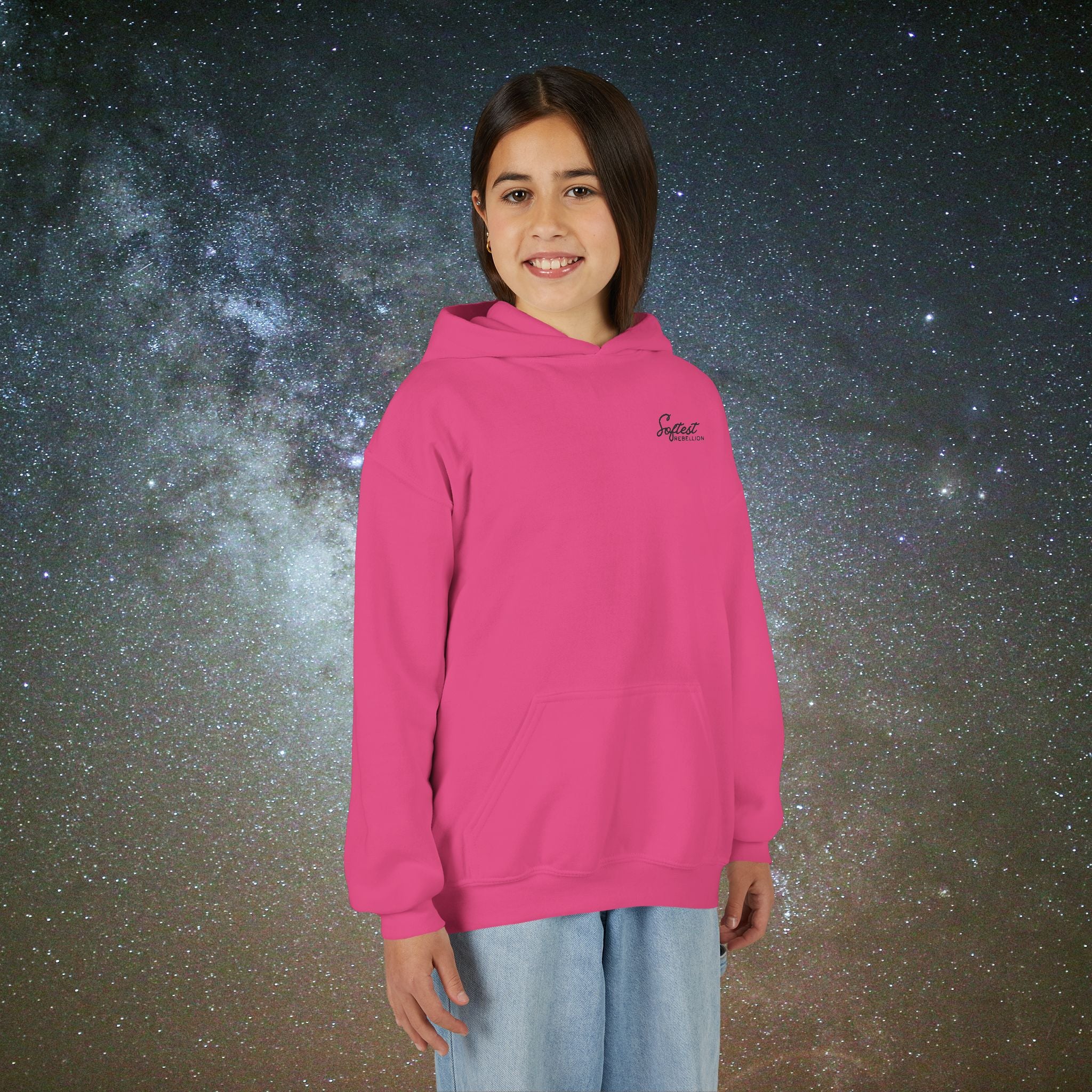 Softest Rebellion™ Youth Hoodie - "Allowed to Feel, Allowed to Rest, Allowed to Express."