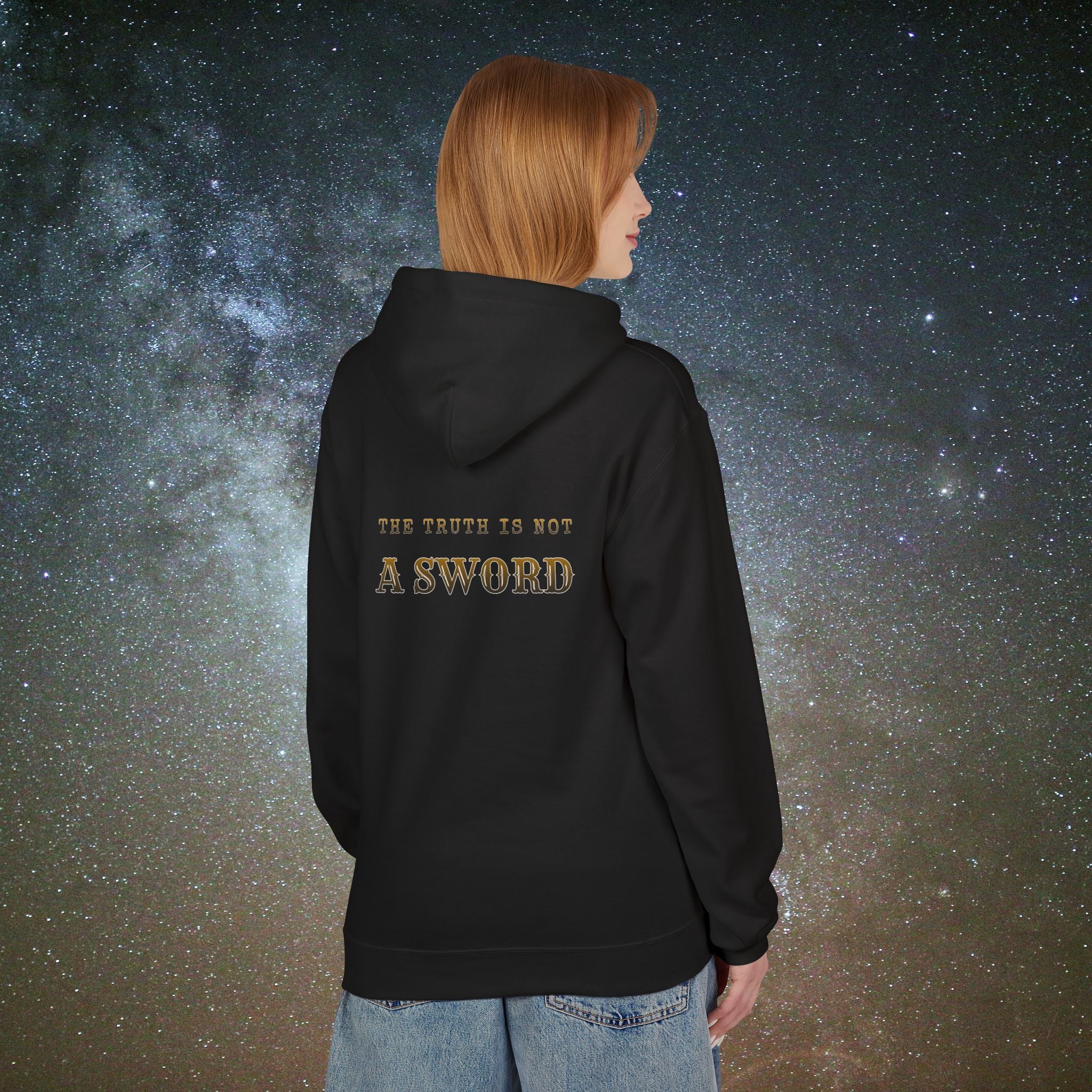 Beneath Her Moonlight™ - "The Truth Is Not a Sword" Hoodie