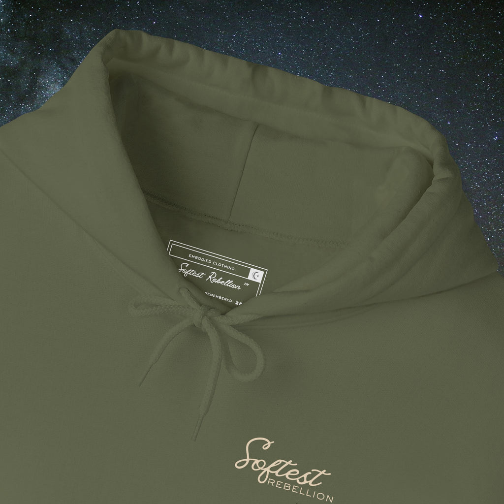 Awake But Still Human | Minimalist Hoodie