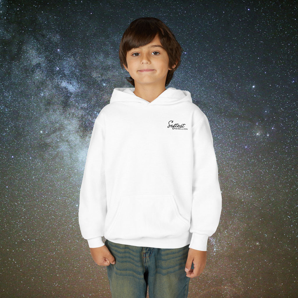 Softest Rebellion™ Youth Hoodie - "Allowed to Feel, Allowed to Rest, Allowed to Express."