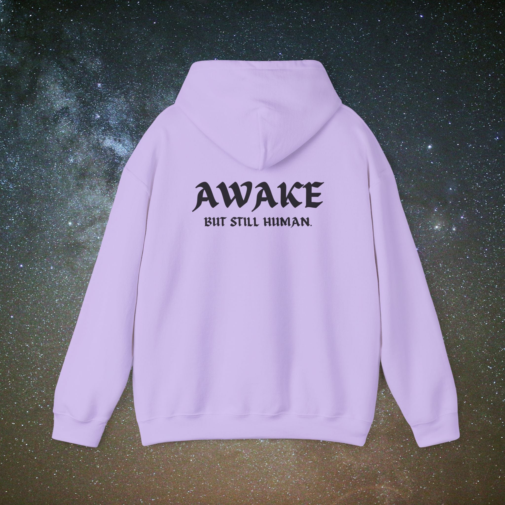 Awake But Still Human Hoodie | Minimalist Hoodie