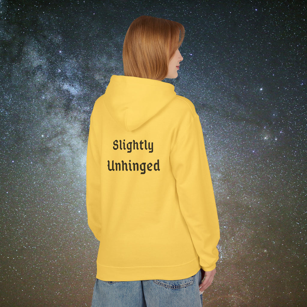 "Slightly Unhinged" Softest Rebellion™ Hoodie
