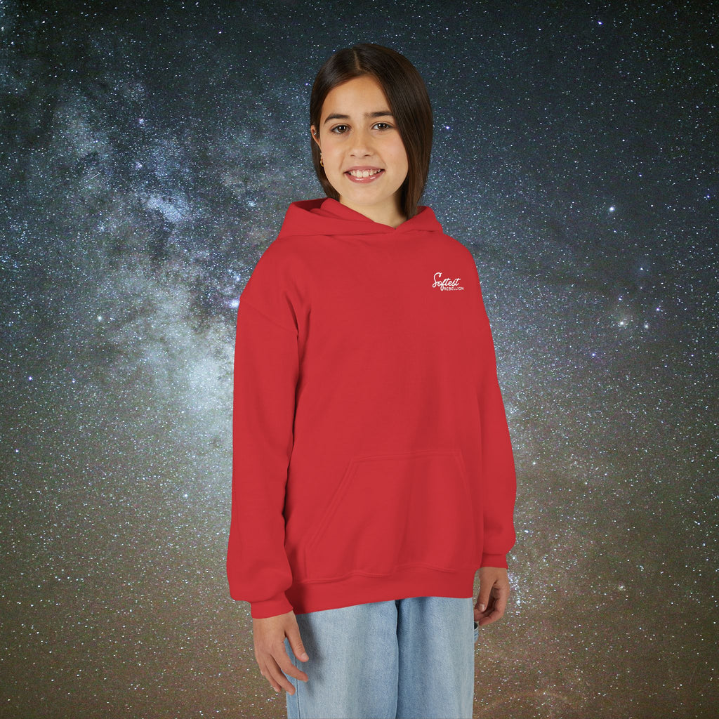Softest Rebellion™ Youth Hoodie - "Allowed to Feel, Allowed to Rest, Allowed to Express."