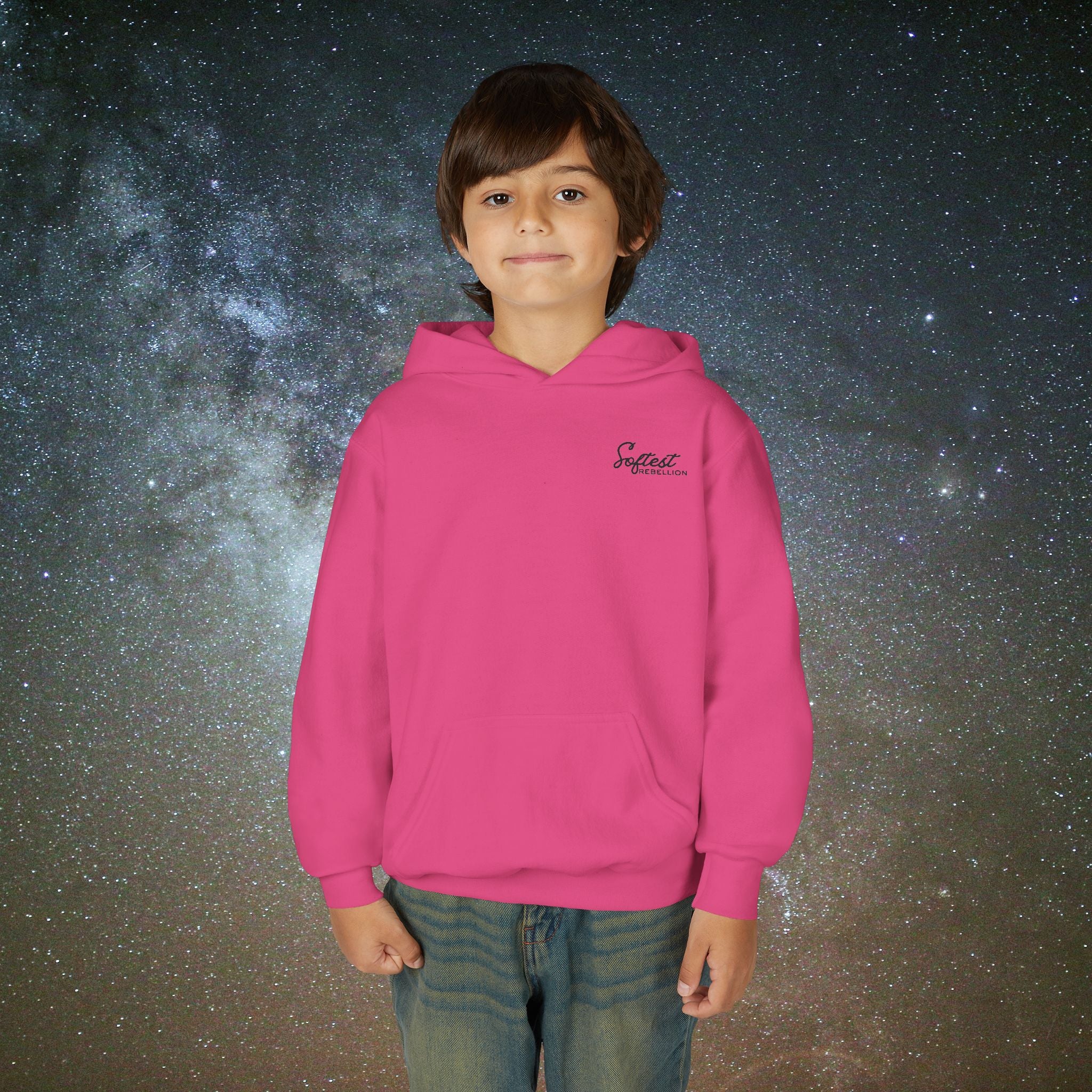 Softest Rebellion™ Youth Hoodie - "Allowed to Feel, Allowed to Rest, Allowed to Express."