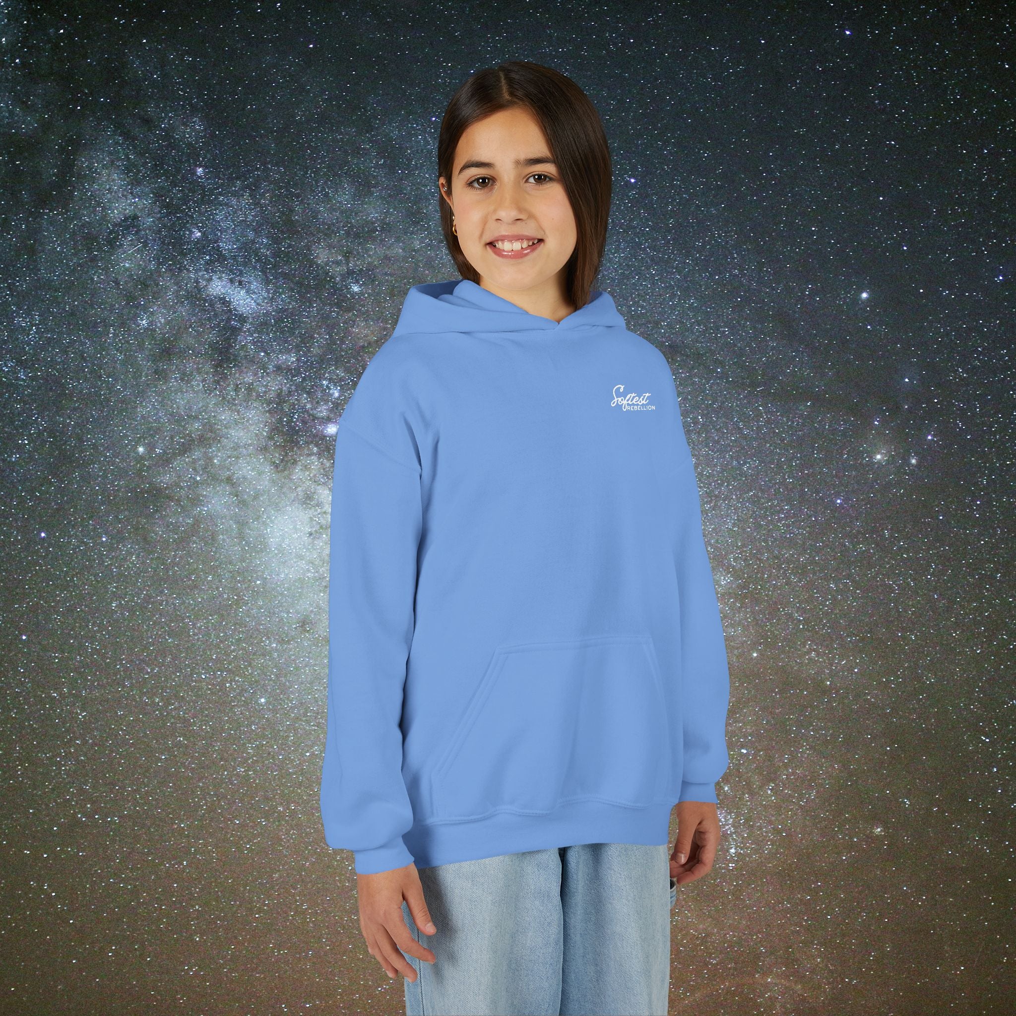 Softest Rebellion™ Youth Hoodie - "Allowed to Feel, Allowed to Rest, Allowed to Express."