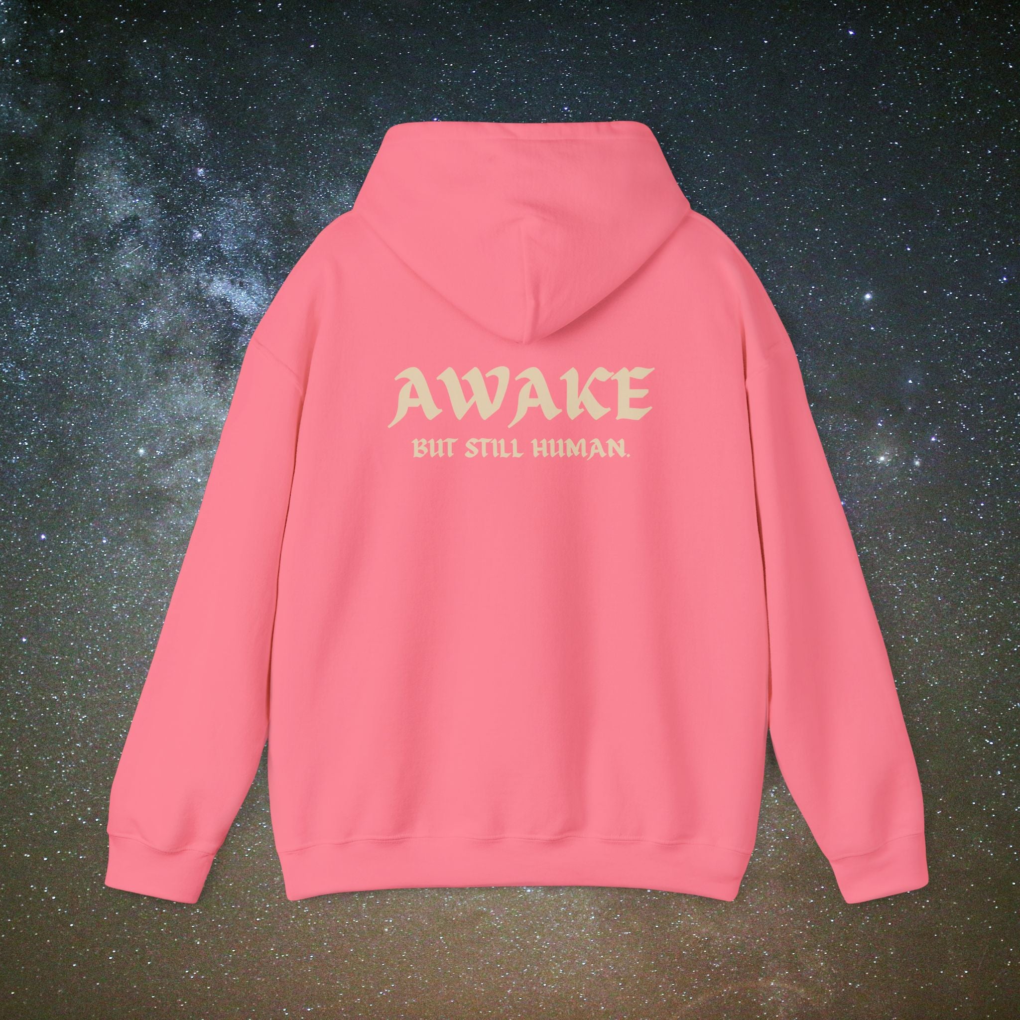 Awake But Still Human Hoodie | Minimalist Hoodie