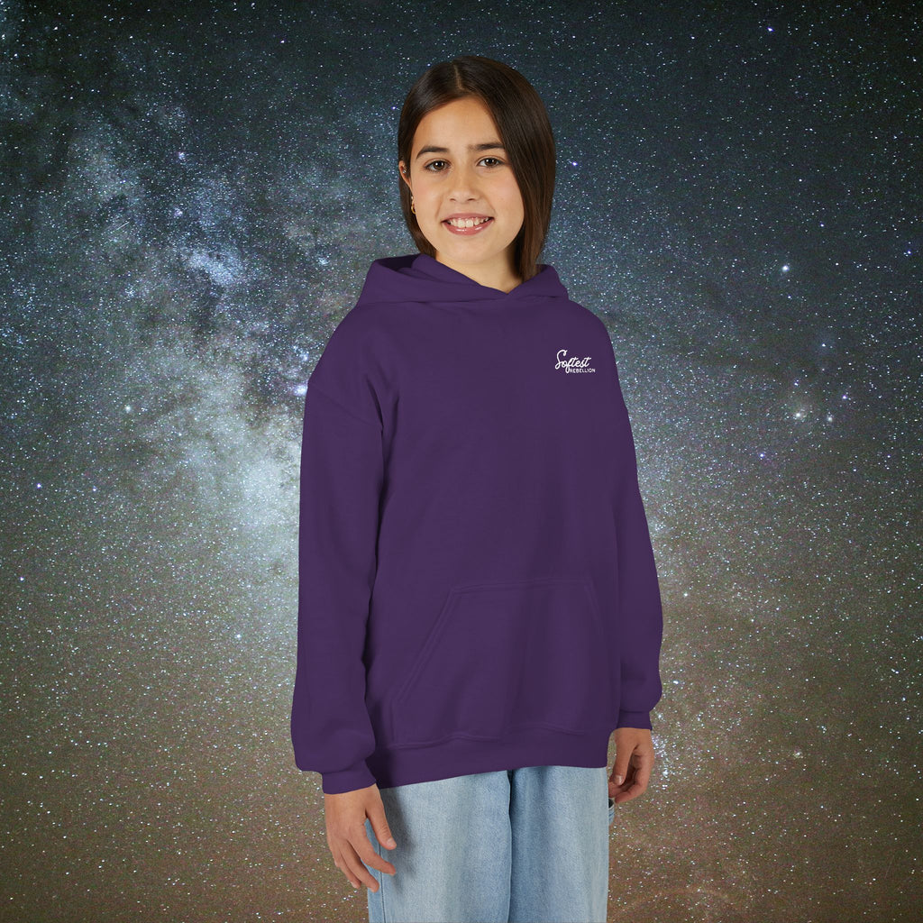 Softest Rebellion™ Youth Hoodie - "Allowed to Feel, Allowed to Rest, Allowed to Express."