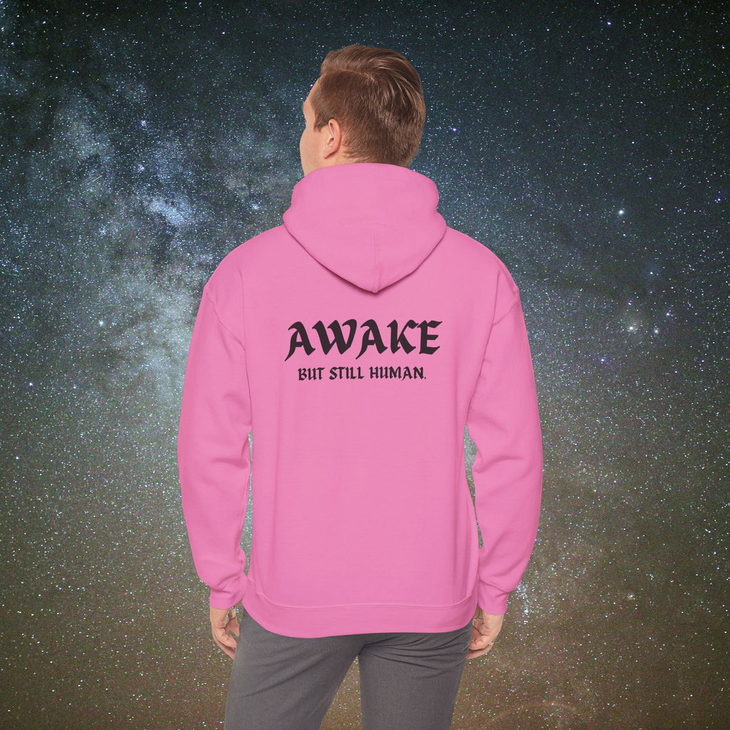 Awake But Still Human | Minimalist Hoodie