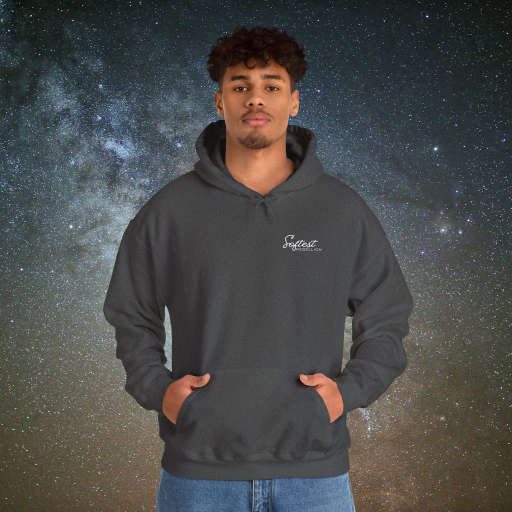 "Insubordinate" Softest Rebellion™ Minimalist Logo - Unisex/Men's Hoodie