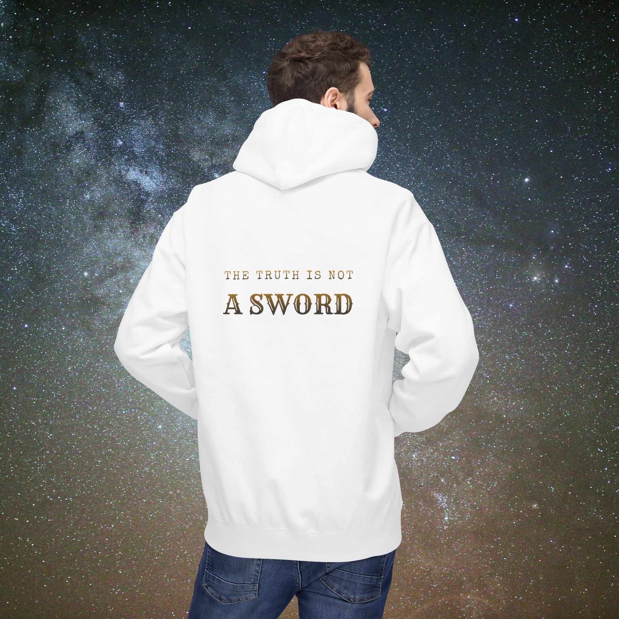 Beneath Her Moonlight™ - "The Truth Is Not a Sword" Hoodie