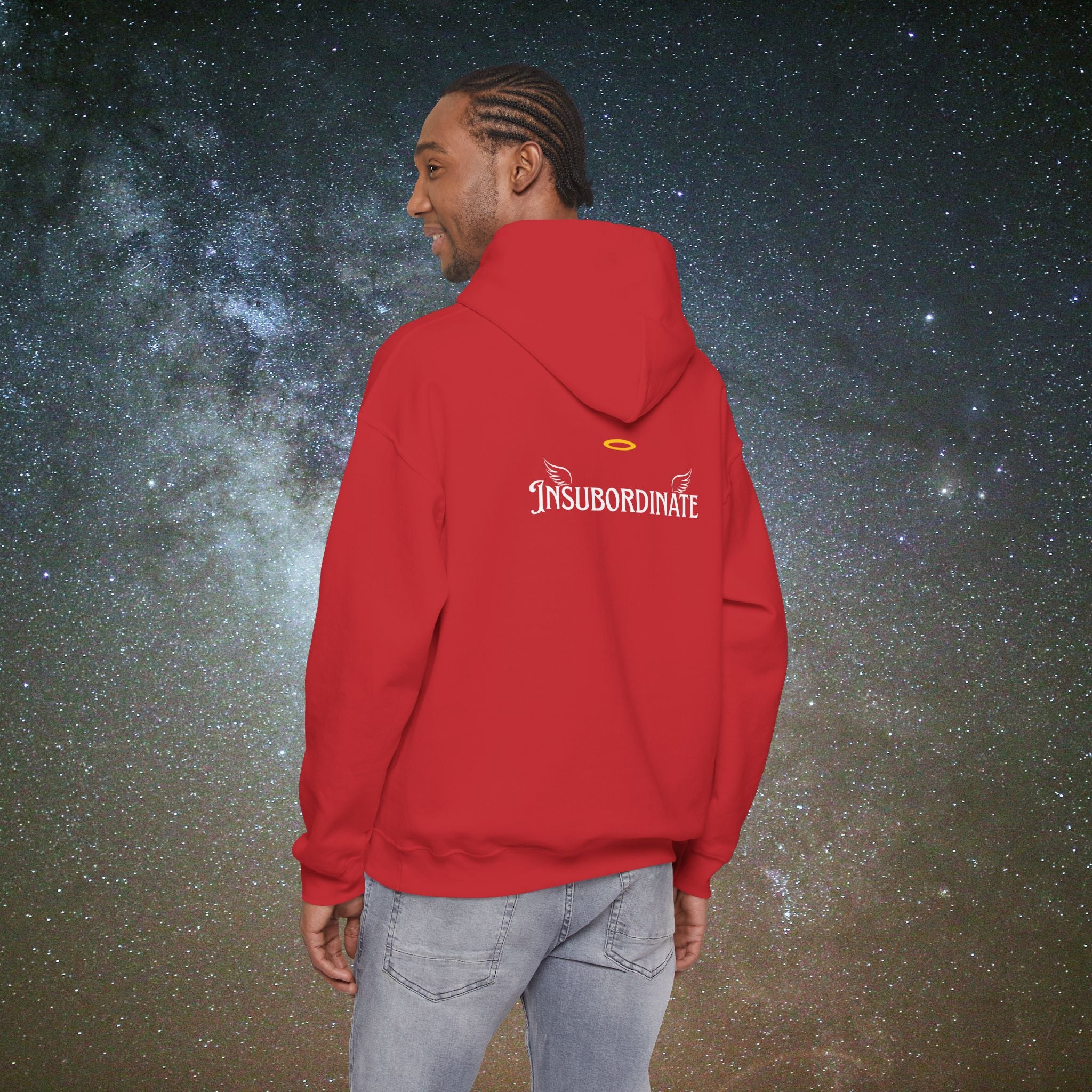 Softest Rebellion™ "Insubordinate" Angel Hoodie