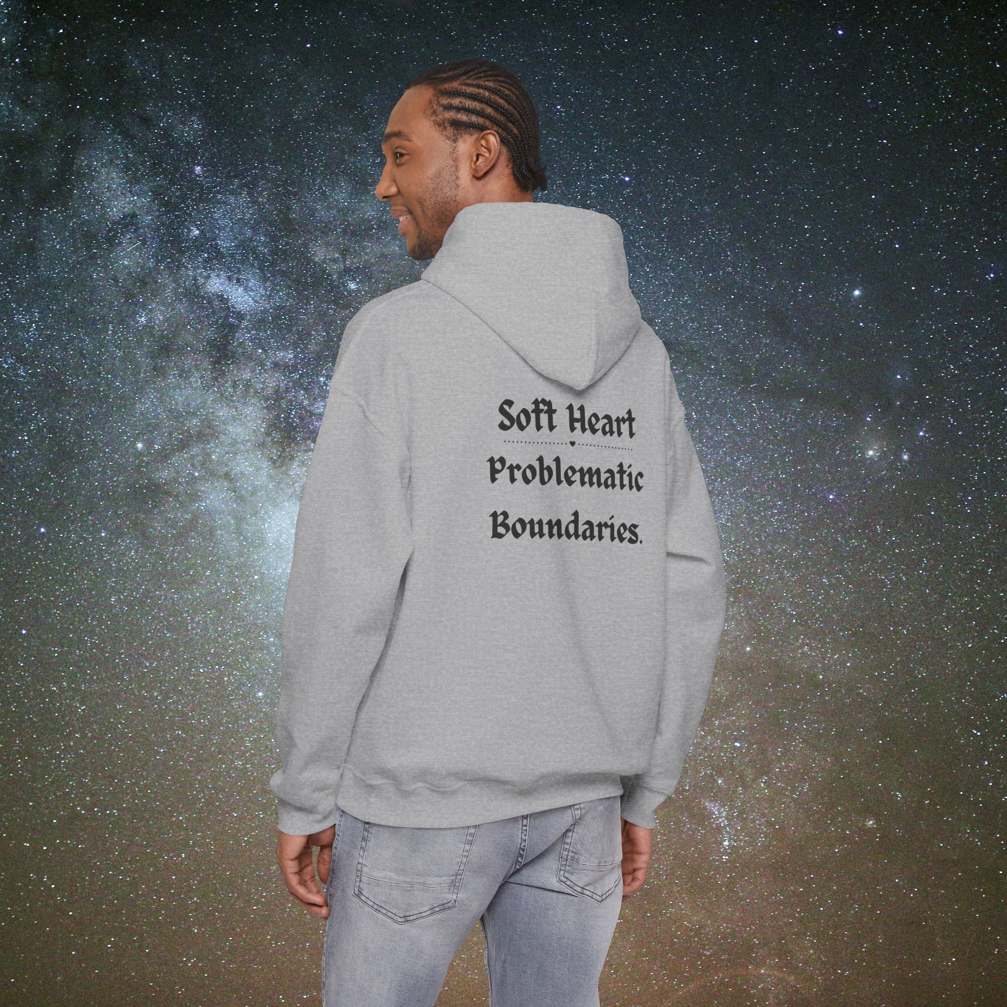 Soft Heart, Problematic Boundaries Hoodie | Softest Rebellion™