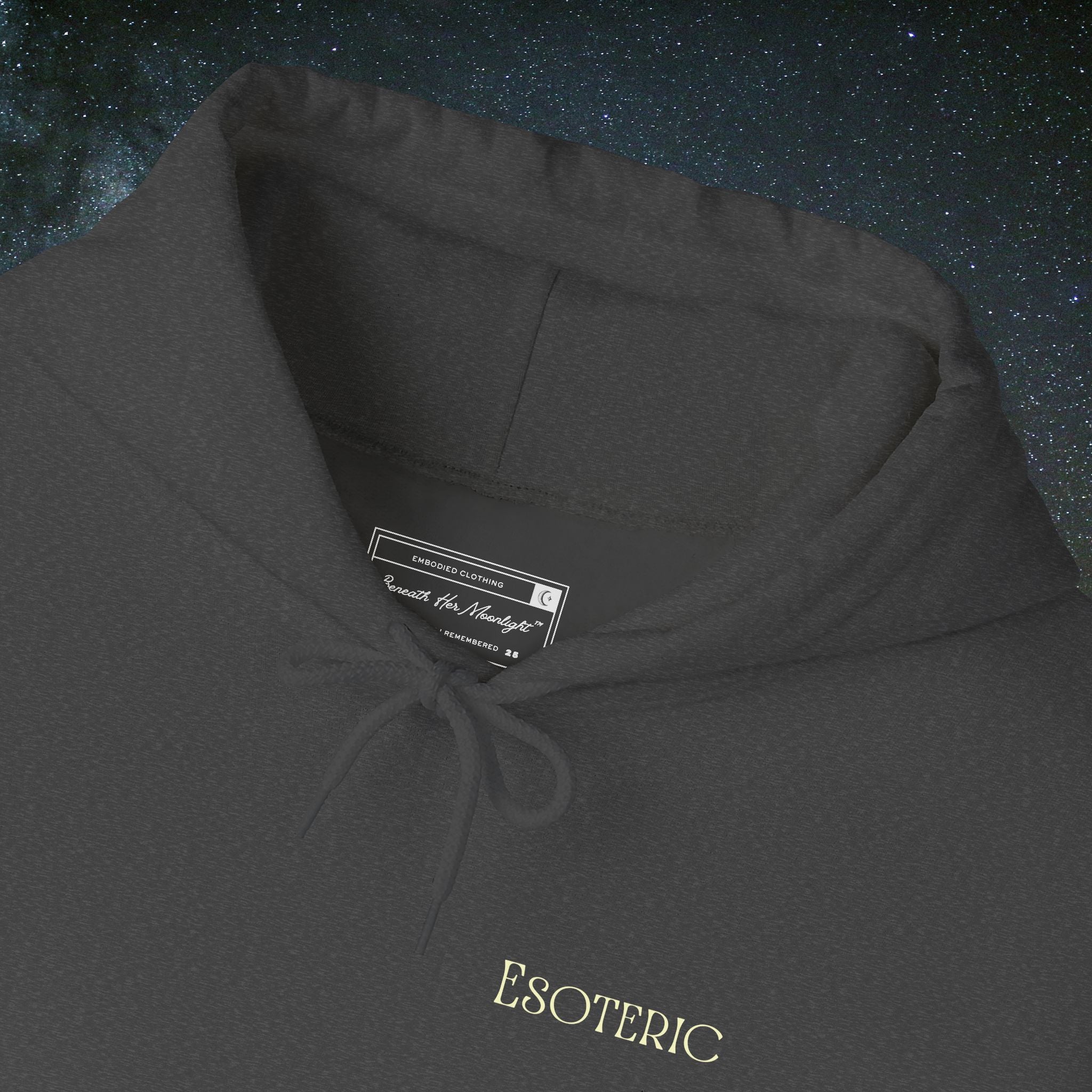 Beneath Her Moonlight™ Inward Energy Collection- Esoteric Hoodie