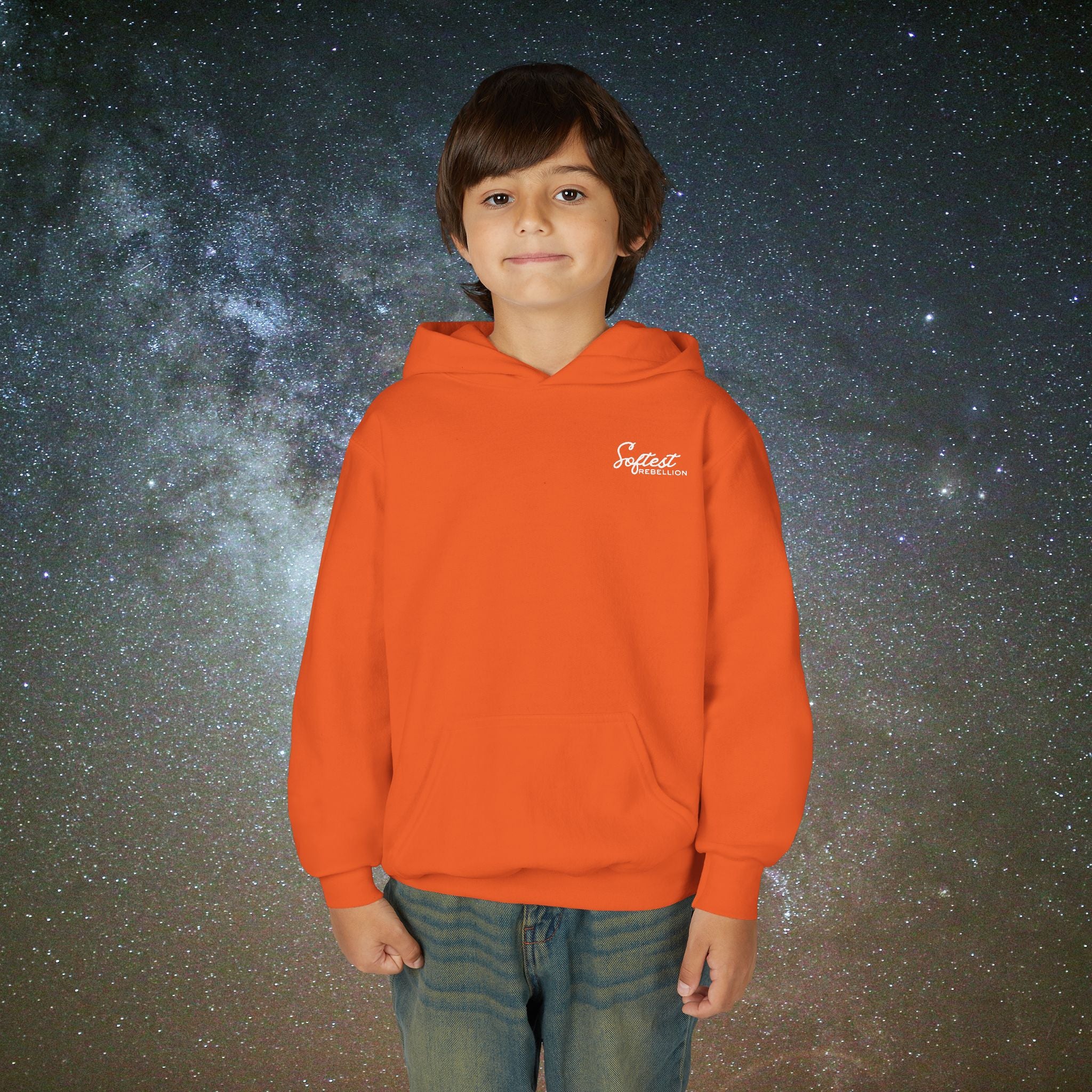 Softest Rebellion™ Youth Hoodie - "Allowed to Feel, Allowed to Rest, Allowed to Express."