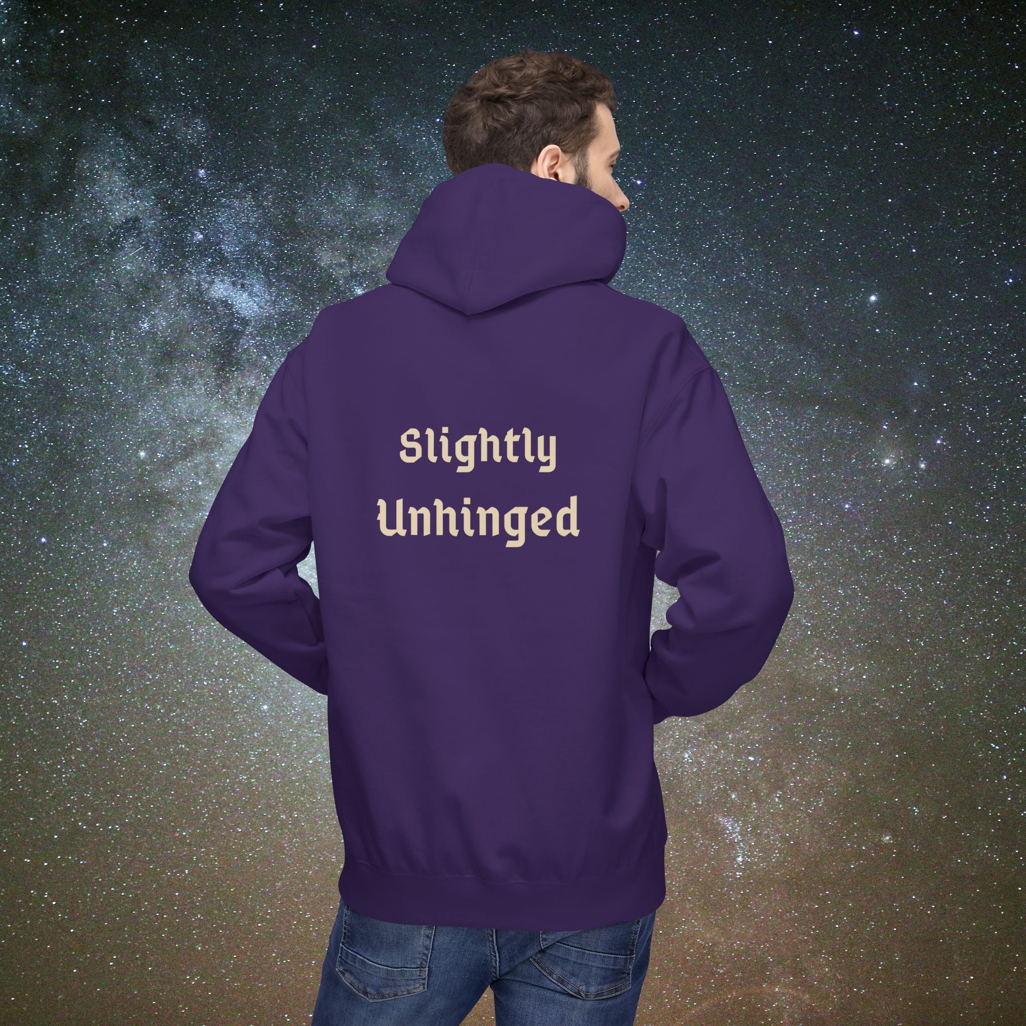 "Slightly Unhinged" Softest Rebellion™ Hoodie