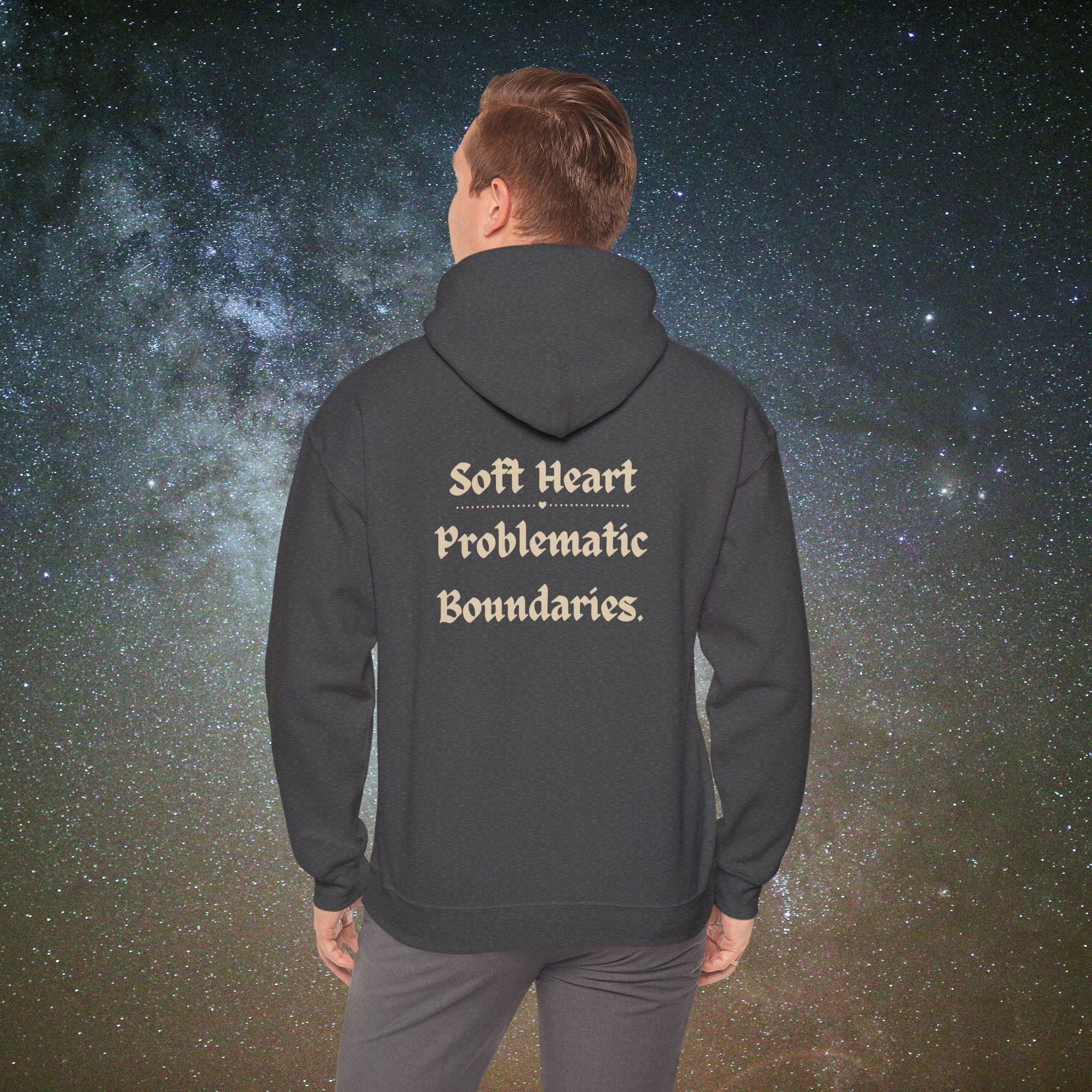 Soft Heart, Problematic Boundaries Hoodie | Softest Rebellion™