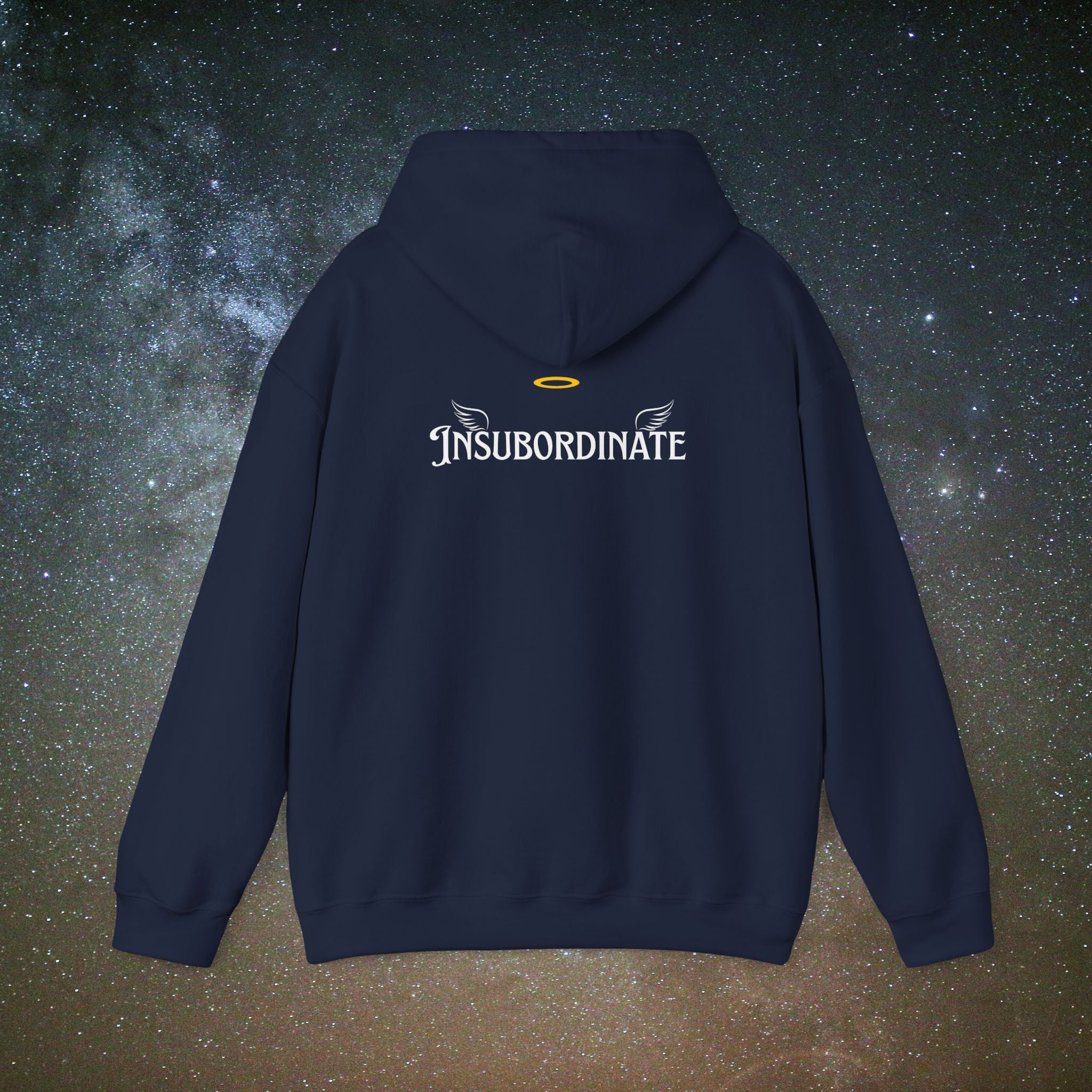 Softest Rebellion™ "Insubordinate" Angel Hoodie