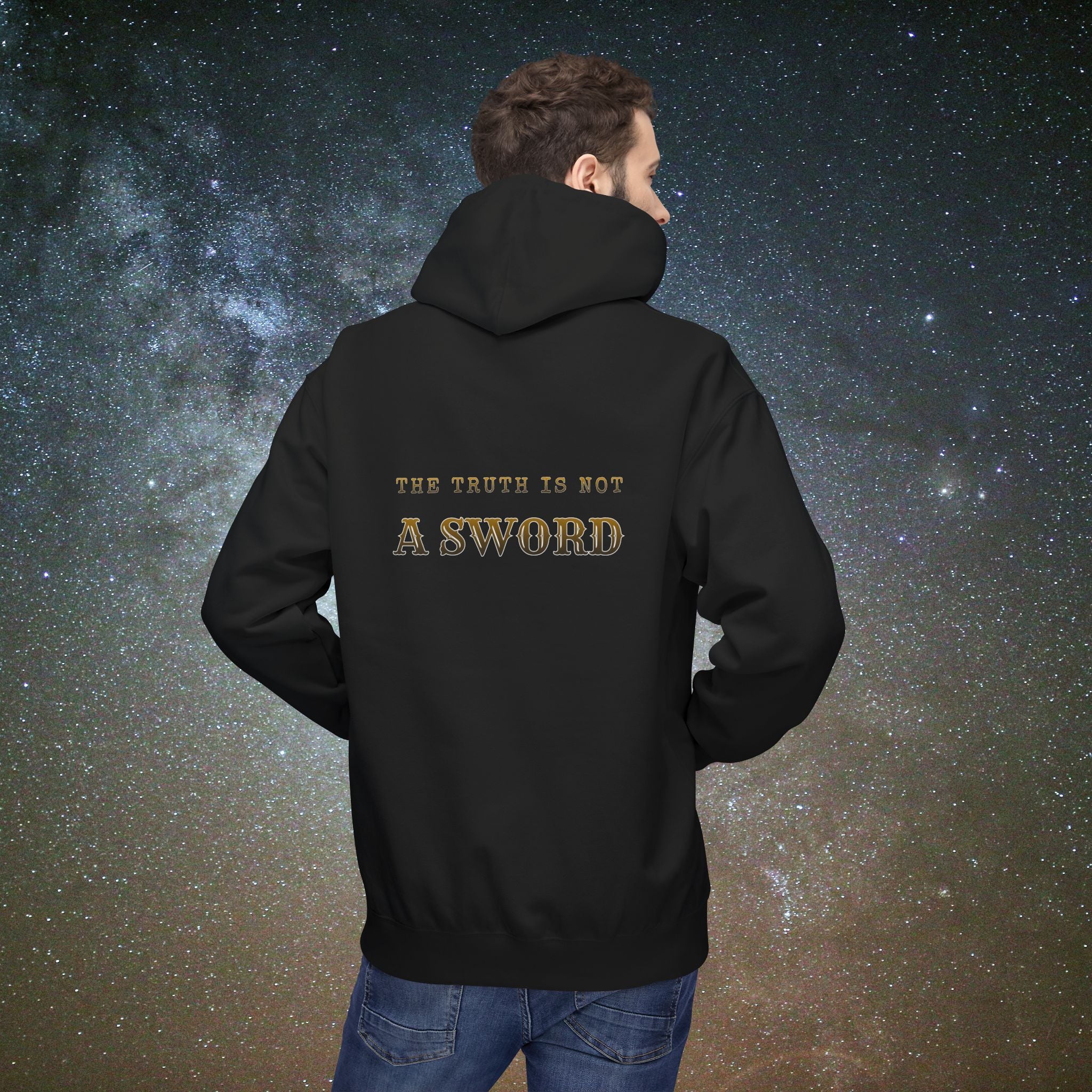Beneath Her Moonlight™ - "The Truth Is Not a Sword" Hoodie
