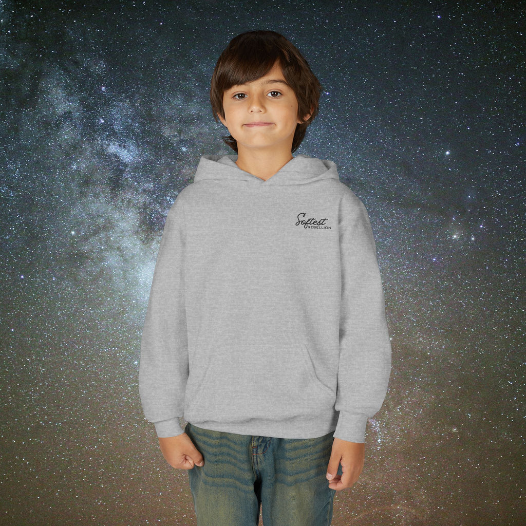 Softest Rebellion™ Youth Hoodie - "Allowed to Feel, Allowed to Rest, Allowed to Express."