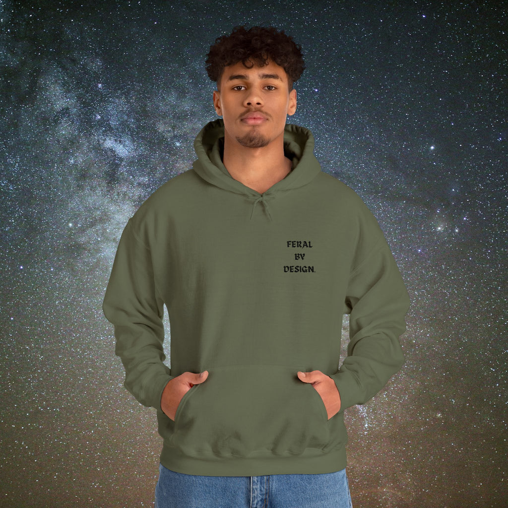 Feral by Design Embroidered Hoodie | Softest Rebellion™