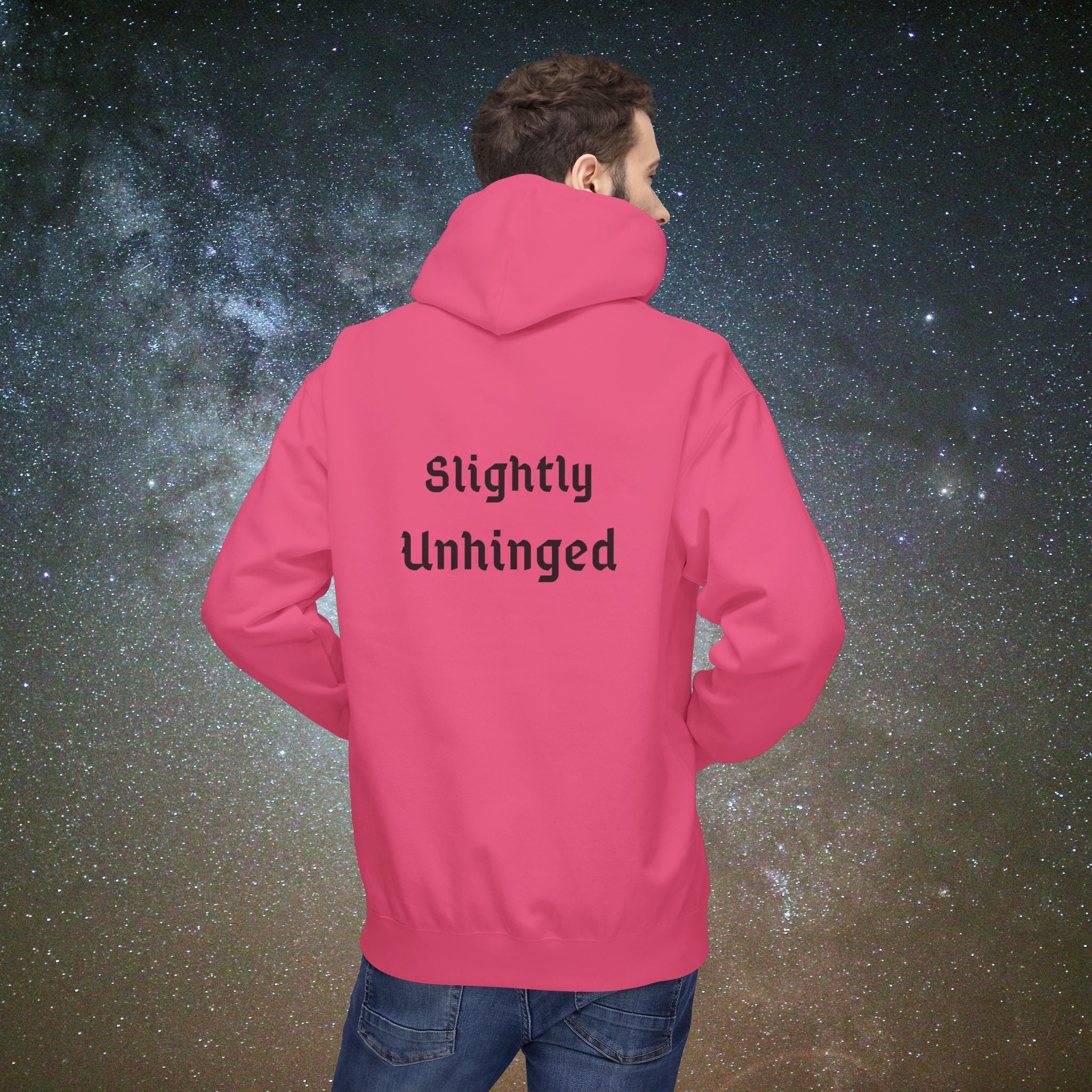 "Slightly Unhinged" Softest Rebellion™ Hoodie