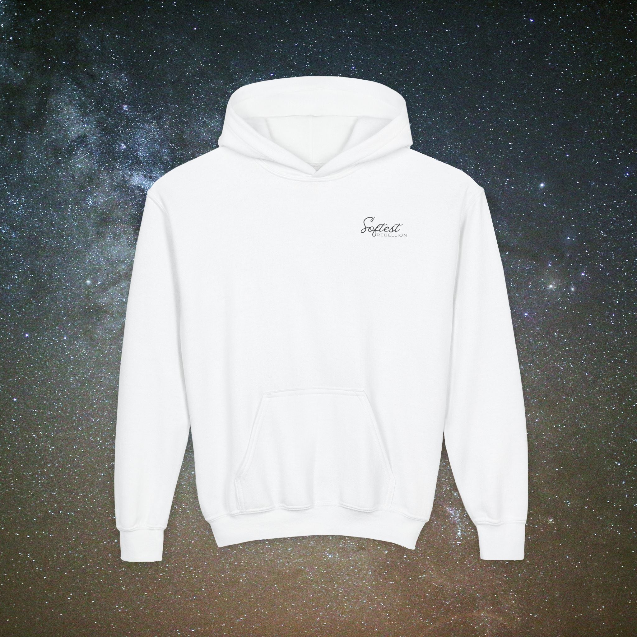 Softest Rebellion™ Youth Hoodie - "Allowed to Feel, Allowed to Rest, Allowed to Express."