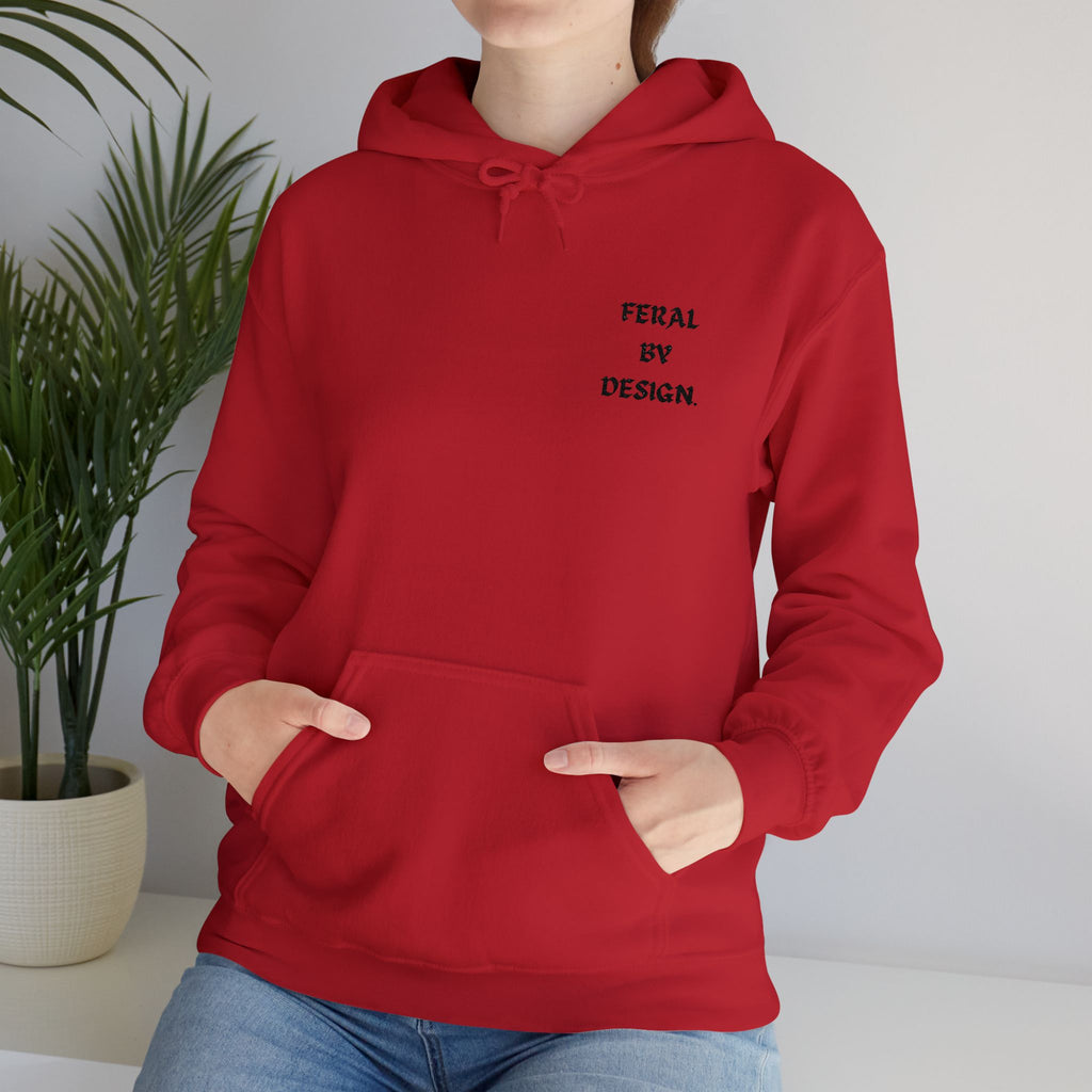 Feral by Design Embroidered Hoodie | Softest Rebellion™