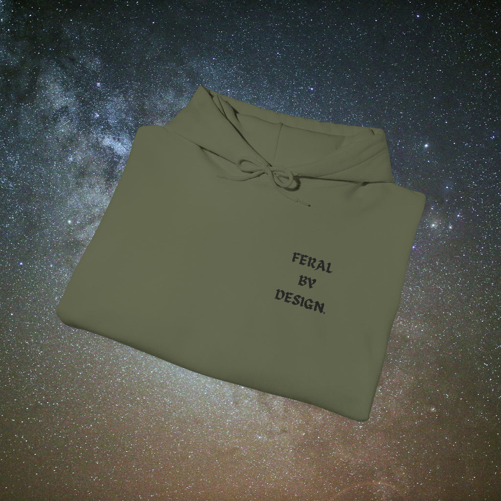 Feral by Design Embroidered Hoodie | Softest Rebellion™